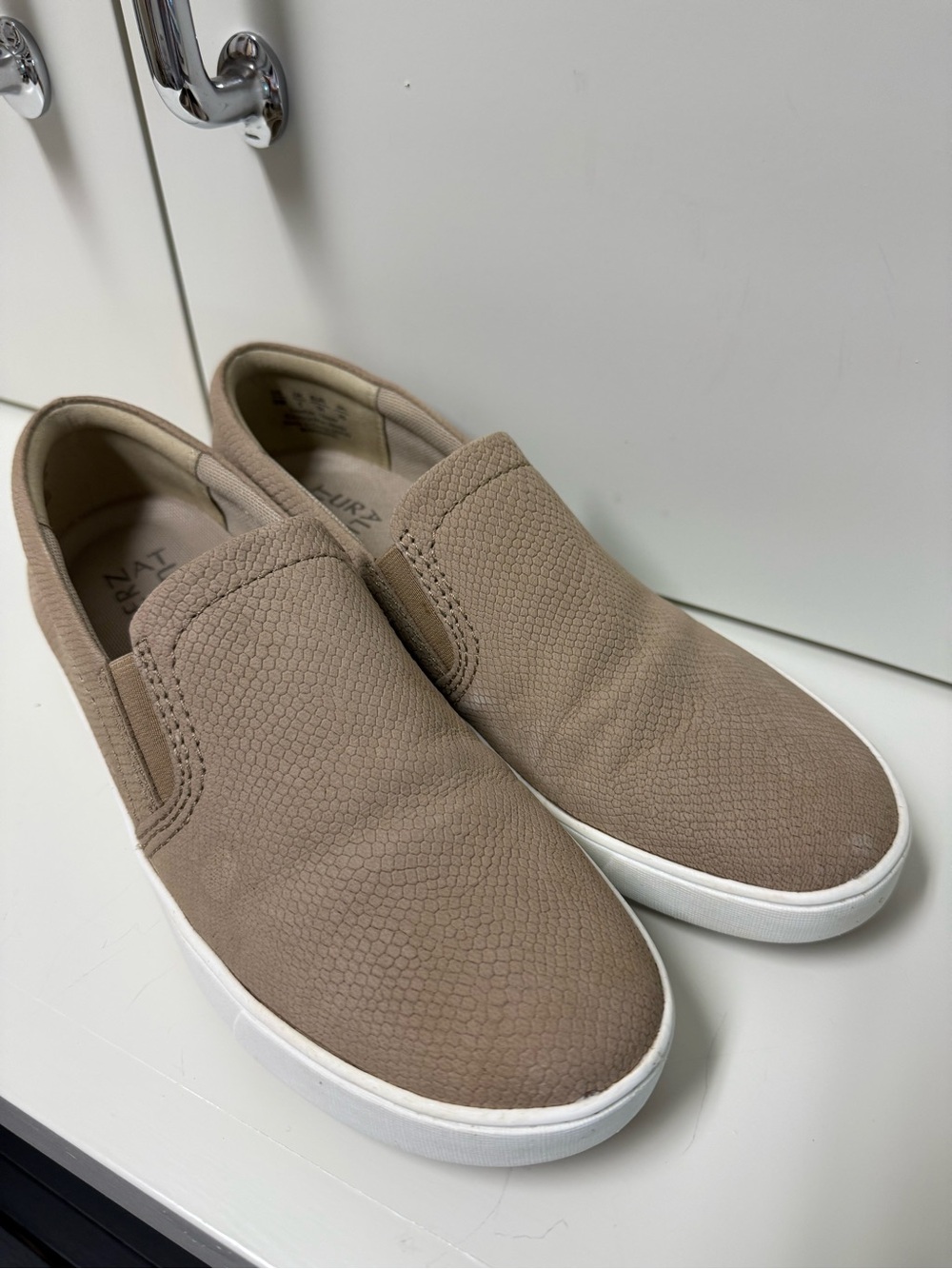Naturalizer Taupe Slip-On Loafers for Women